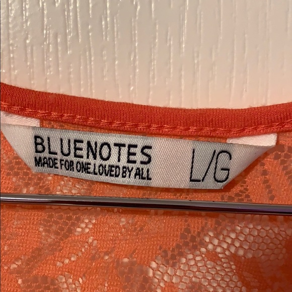 Coral orange lace back tank! - Picture 3 of 3